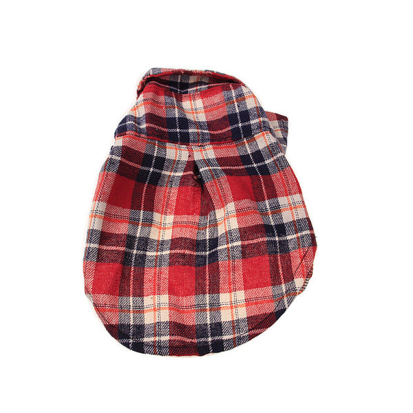 Stylish Plaid Pet Shirt