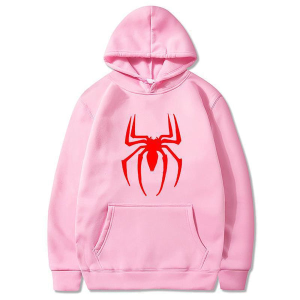 Spider Print Hoodies