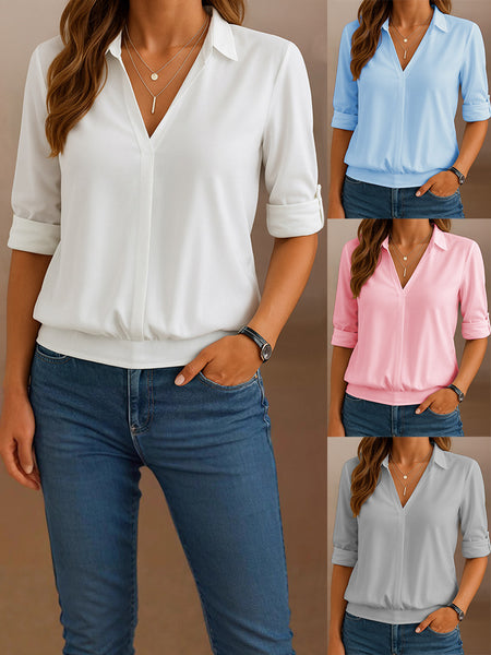 Long-Sleeve Pullover Shirt