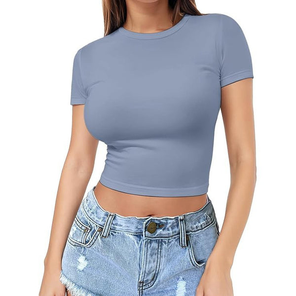 Body-Hugging Crop Top