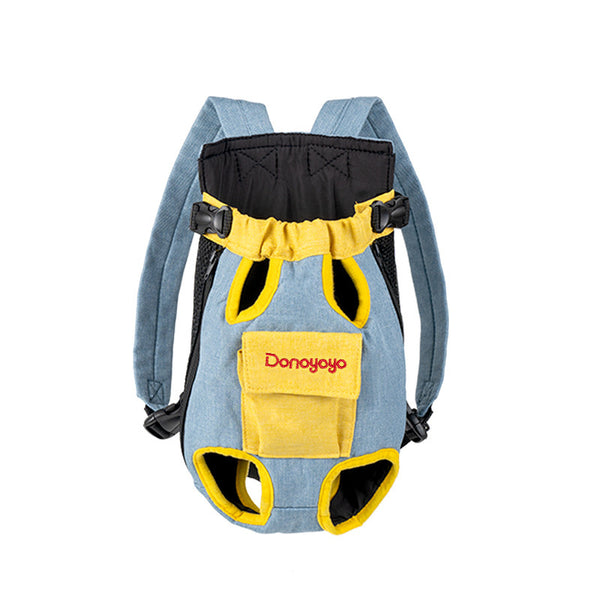 Portable Pet Backpack Chest Carrier