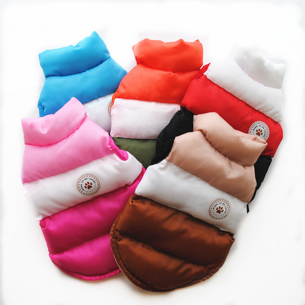 Multi-Color Cotton Dog Coats