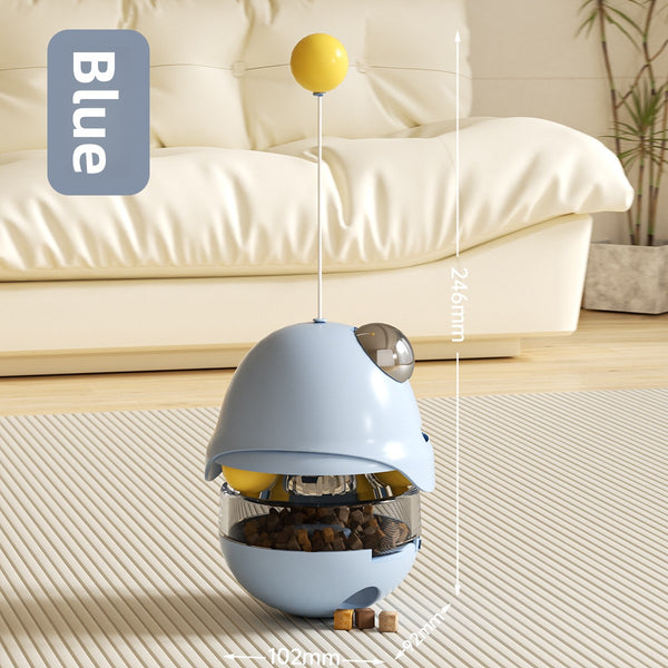 Three-layer Turntable Cat Toy with Balls
