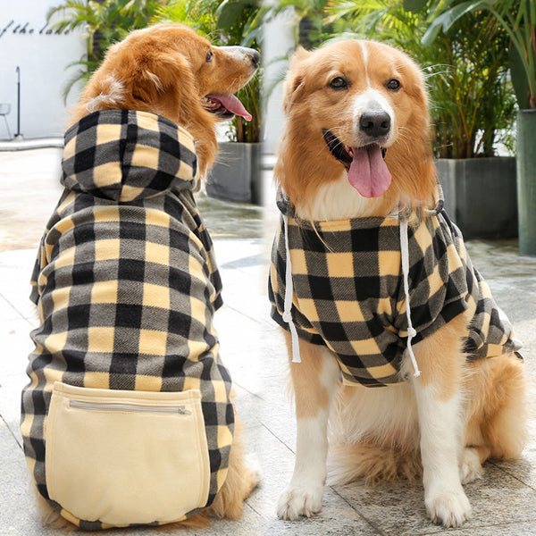 Checkered Dog Hoodies
