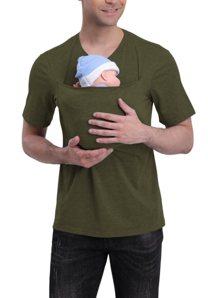 Kangaroo Pocket Long Sleeve T-Shirt