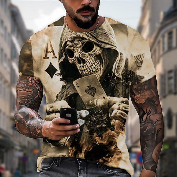 Trendy Round-Neck T-Shirt