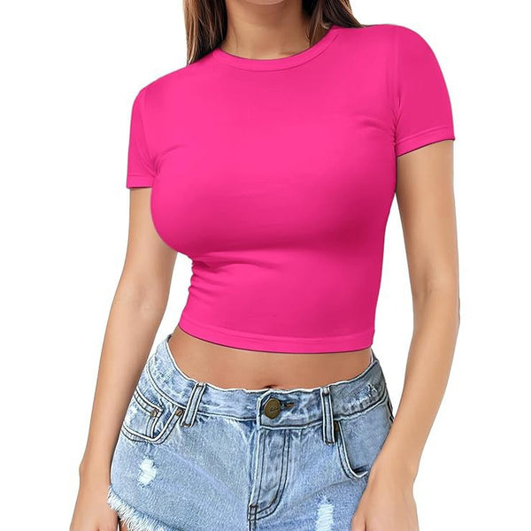 Body-Hugging Crop Top