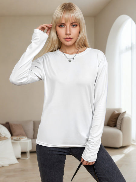 Long Sleeve Round Neck T-Shirts