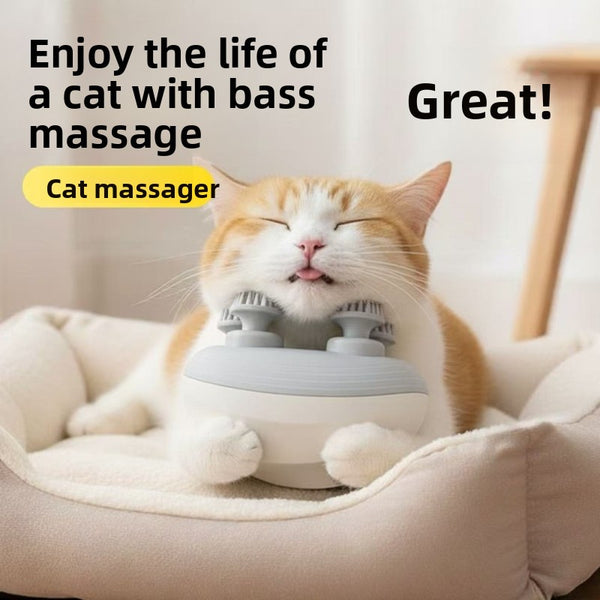 Vibrating Cat Head Massager