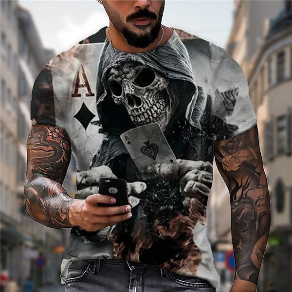 Trendy Round-Neck T-Shirt