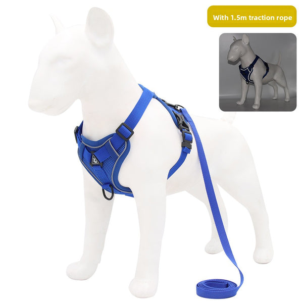 Pet Leash with Adjustable Straps