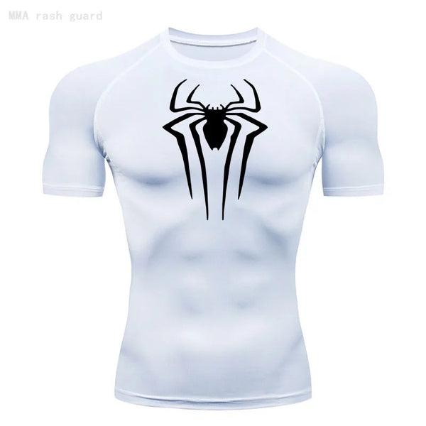 Spider Design Compression Shirts