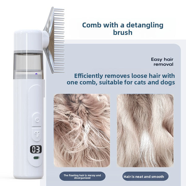 Electric Pet Hair and Flea Remover for Dogs and Cats