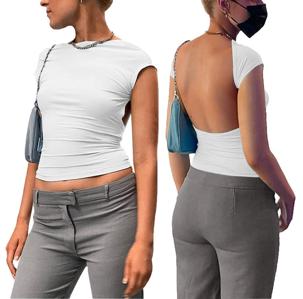 Hollow Back Chic Shirts