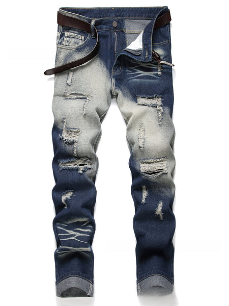Ripped Distressed Skinny Jeans