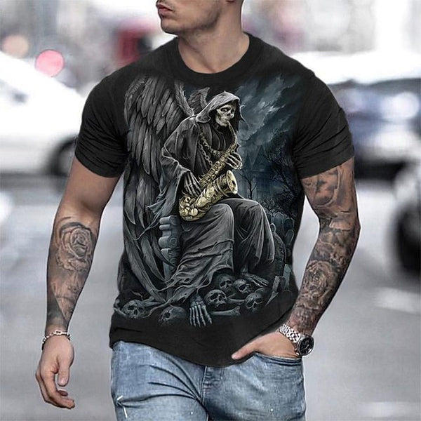 Trendy Round-Neck T-Shirt