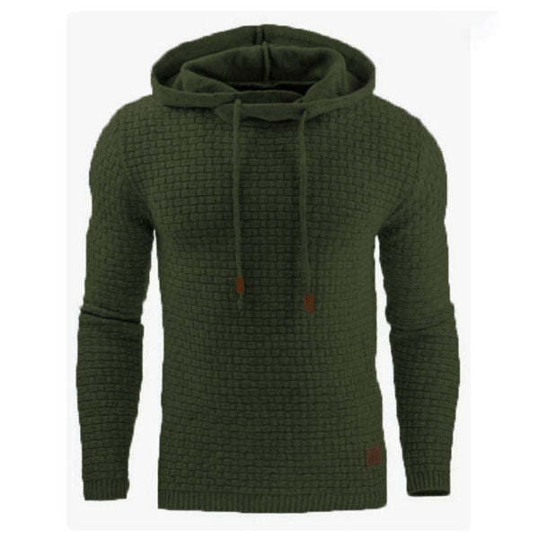 Jacquard Pattern Casual Hoodies