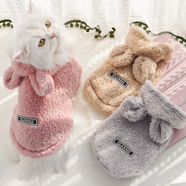 Cat Hooded with Rabbit Ears