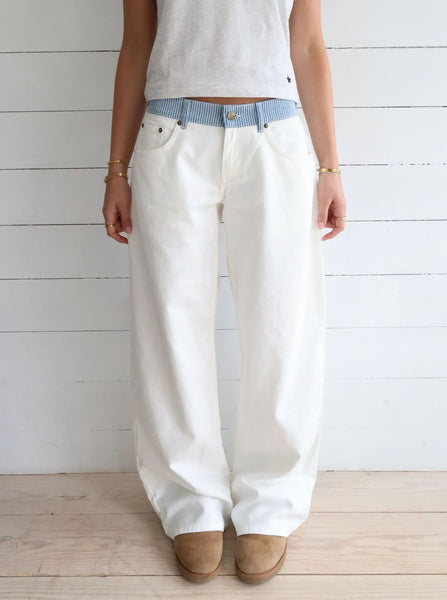 Loose-Fitting Wide-Leg Pants