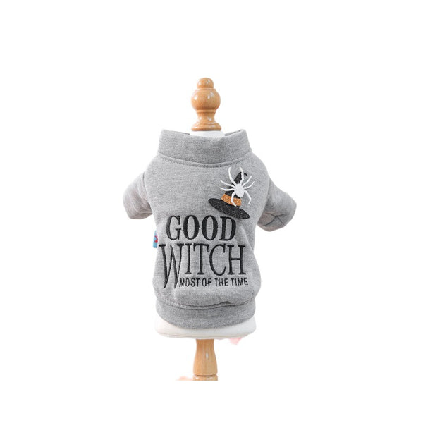 Halloween-Themed Cat Sweatshirt