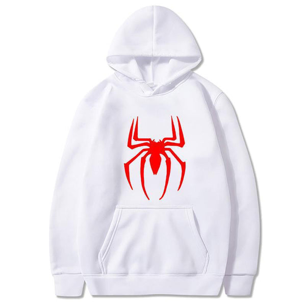 Spider Print Hoodies