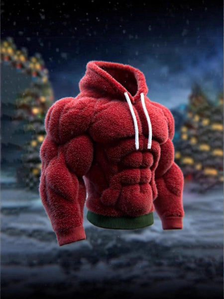 3D Digital Printed Long-Sleeve Hoodies