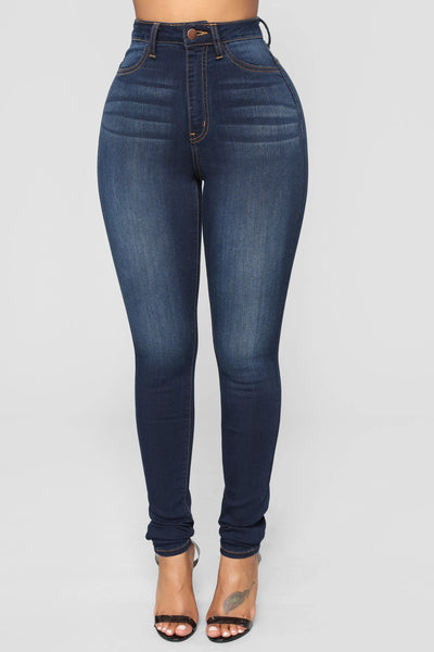 High Waist Stretch Jeans