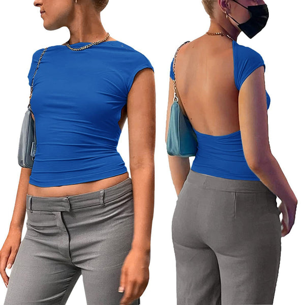 Hollow Back Chic Shirts