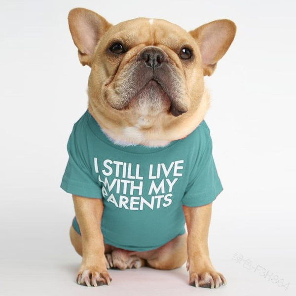 Round Neck Pet T-Shirts