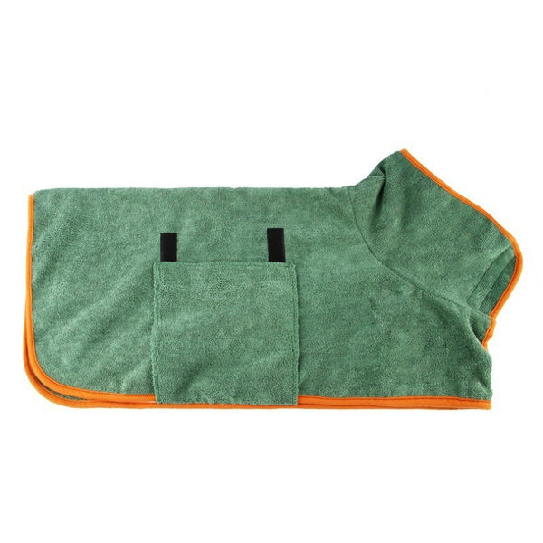 Quick-Dry Dog Bathrobe